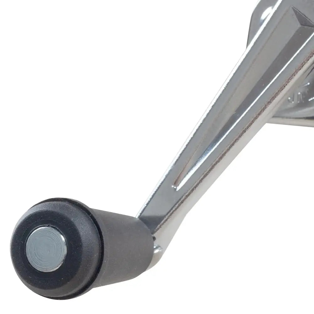 Crank Manual Can Openers,Commercial Heavy Duty Swing Away Can Opener with Long Handle,Black