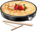 12" Nonstick Electric Crepe Maker with Temperature Control